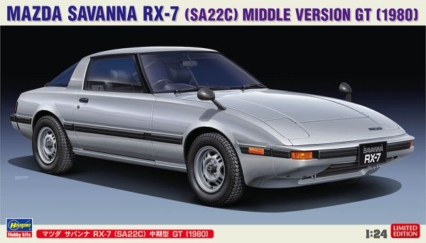 HAW20635 - MAZDA Savanna RX-7 1980 grigio da assemblare e verniciare - 1