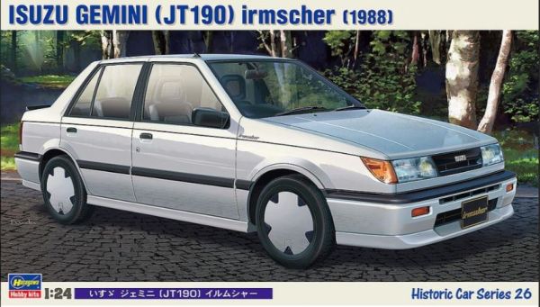 HAW21126 - ISUZU Gemini - JT190 Irmscher 1988 Bianco da assemblare e verniciare - 1