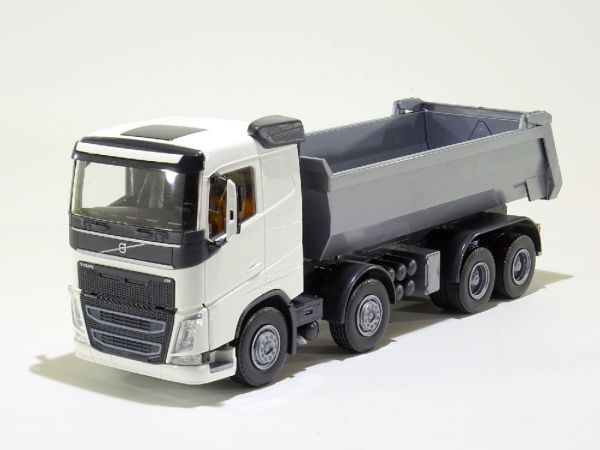 EMEK21352 - VOLVO FH04 GL 8x4 ribaltabile bianco - 1