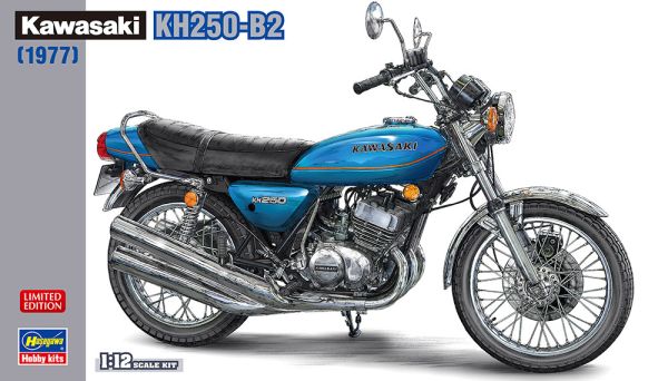 HAW21729 - KAWASAKI KH250-B2 Moto da costruire e dipingere - 1