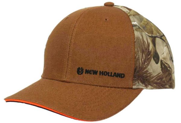 CASNH2207 - Cappello NEW HOLLAND marrone e mimetico - 1