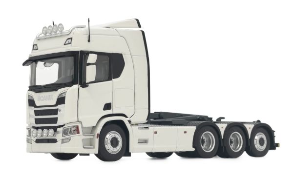 MAR2307-01 - SCANIA R500 8x4 Bianco con gancio Meiller - 1