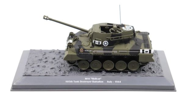 MCITY23189 - Distruttore di carri armati M18 Hellcat - Black Cat 805th Tank Destroyer Battalion Italia 1944 - 1