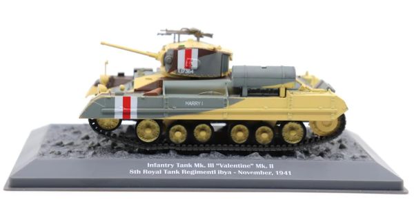 MCITY23192 - Carro armato di fanteria MK.III Valentine MK.II 8th Royal Tank Regiment Libia Novembre 1941 - 1