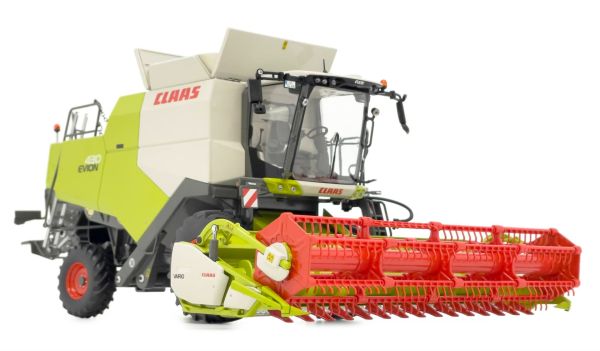 MAR2402 - Mietitrebbia CLAAS Evion 430 con sistema di taglio Vario 620 - 1