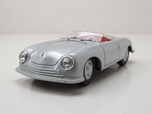 WEL24090GRIS - PORSCHE 356 N°1 cabriolet 1948 Argento - 1