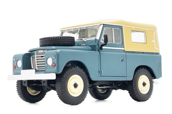 MAR2420-01 - LAND ROVER Serie 3 88 Softtop blu navy - 1