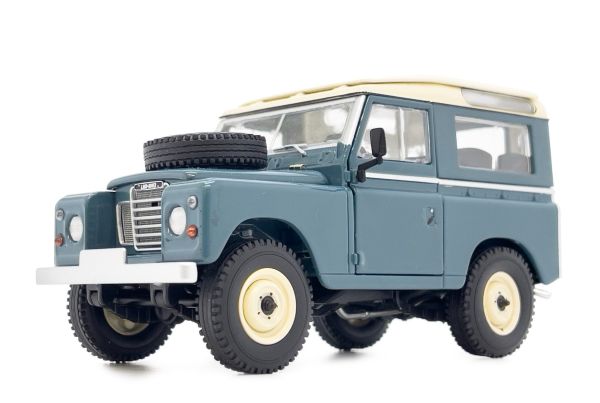 MAR2421-01 - LAND ROVER Serie 3 88 Safari Tetto blu navy - 1