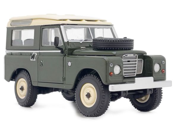 MAR2421-03 - LAND ROVER Serie 3 88 Safari Tetto Verde Bronzo Scuro - 1