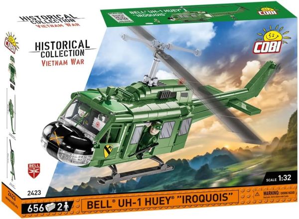 COB2423 - Elicottero militare BELL UH-1 HUEY - 656 pz. - 1