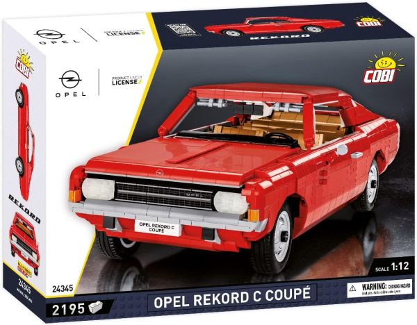 COB24345 - OPEL Rekord C coupé rosso - 2200 pezzi - 1