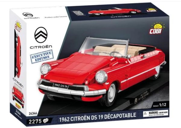 COB24346 - CITROEN DS 19 Cabriolet 1962 rosso Edizione esclusiva - 2275 pezzi - 1