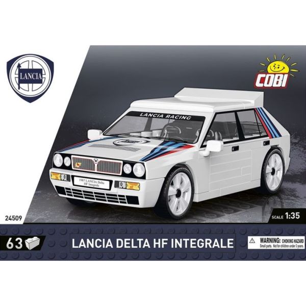 COB24509 - LANCIA Delta HF Integrale 1987 - 63 monete - 1