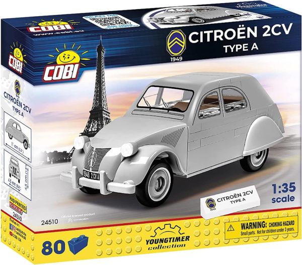 COB24510 - CITROEN 2CV Tipo A 1949 Grigio - 80 pezzi - 1