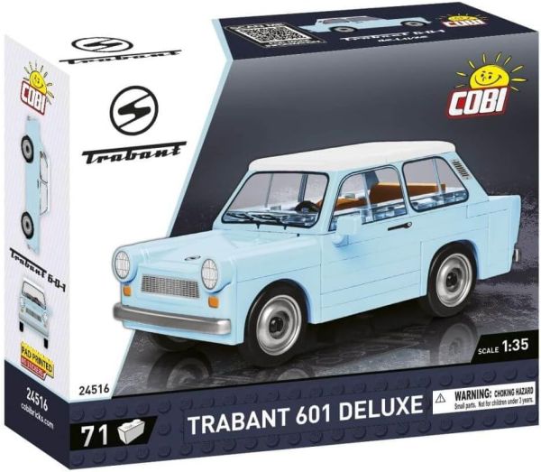 COB24516 - TRABANT 601 Deluxe Blu - 71 pezzi - 1