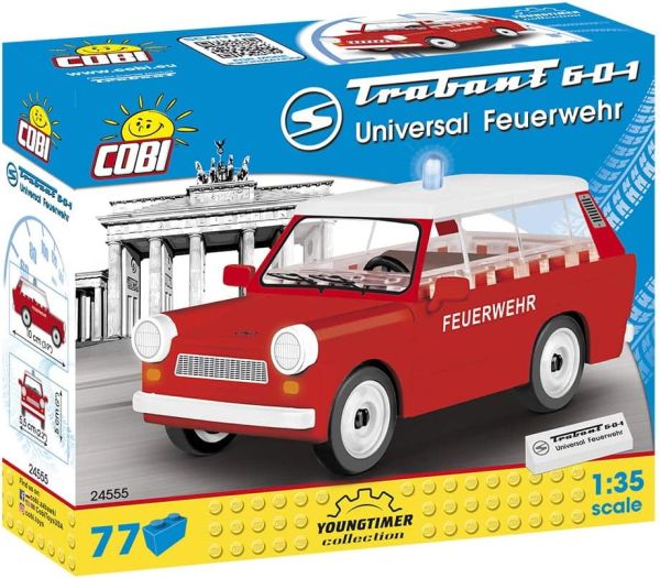 COB24555 - TRABANT 601 Vigili del fuoco universali - 77 pezzi - 1