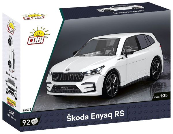 COB24575 - SKODA Enyaq RS bianco - 92 pezzi - 1