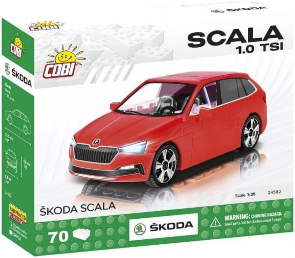 COB24582 - SKODA Scala 1.0 TSI rosso - 70 pz. - 1