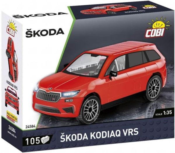 COB24584 - SKODA Kodiaq VRS rosso - 106 pezzi - 1