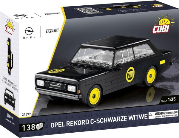 COB24597 - OPEL Rekord C Schwarze Witwe - 138 pezzi - 1