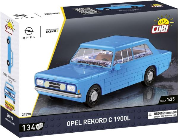 COB24598 - OPEL Rekord C 1900L blu - 130 pz. - 1