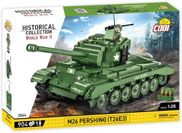 COB2564 - Carro armato M26 PERSHING T26E3 - 904 pezzi - 1