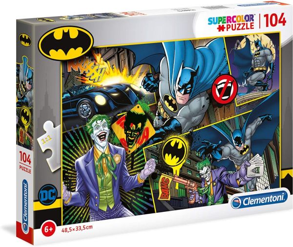 CLE25708 - Puzzle di 104 pezzi Dc Comics Batman - 1