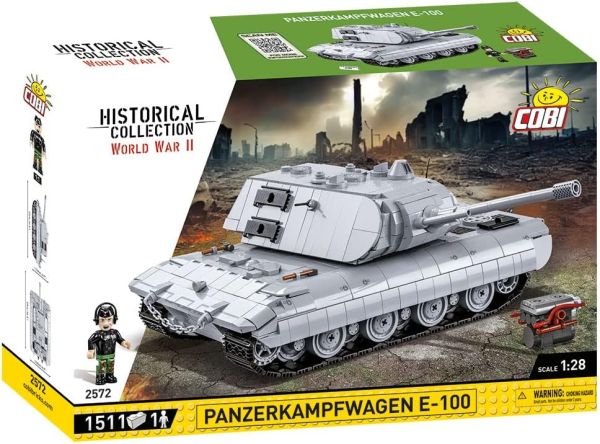 COB2572 - Carro armato PANZERKAMPFWAGEN E-100 - 1511 pz. - 1