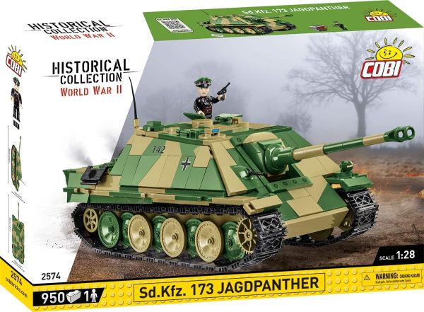 COB2574 - Carro armato SD.KFZ.173 JAGDPANTHER - 950 pz. - 1