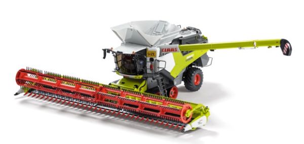 MAR257694 - Mietitrebbia CLAAS Léxion 8800 Terra Trac MY23 con fresa CONVIO 1380 Edizione australiana - Limitata a 1000 esemplari. - 1