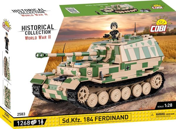 COB2583 - Char S.D.KFZ. 184 Ferdinand - 1248 pezzi - 1