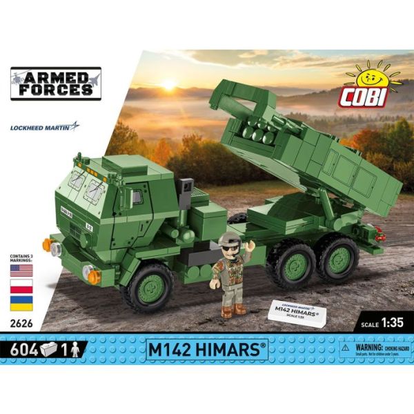 COB2626 - Veicolo militare M142 Himars - 604 pezzi - 1