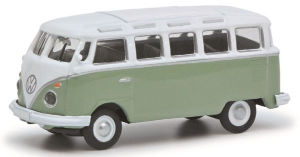 SCH26707 - VOLKSWAGEN T1c Samba Verde e bianco - 1