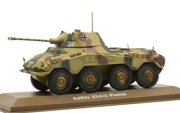 ALT2690004 - Carro armato tedesco della seconda guerra mondiale SDKFZ 234/2 Puma 1940 - 1