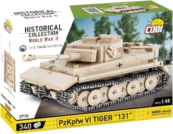 COB2710 - Carro armato PzKpfw VI Tiger 131 - 340 pezzi - 1