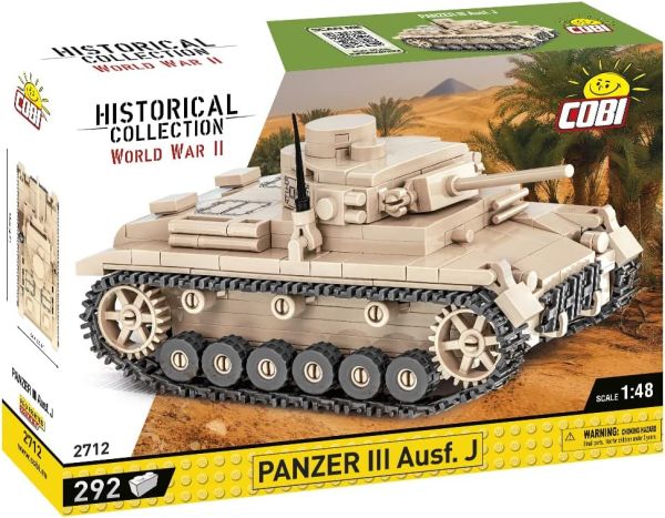 COB2712 - Carro armato PANZER III AUSF.J - 297 pezzi - 1