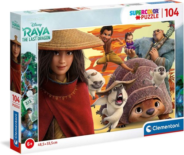 CLE27157 - Puzzle 104 pezzi DISNEY RAYA - 1