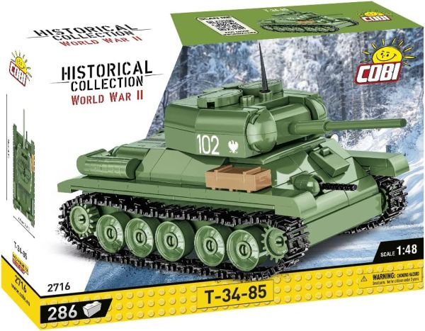 COB2716 - Carro armato T-34-85 - 286 pz. - 1