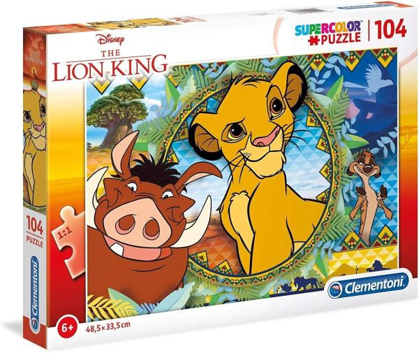 CLE27287 - Puzzle 104 pezzi Disney Il Re Leone - 1