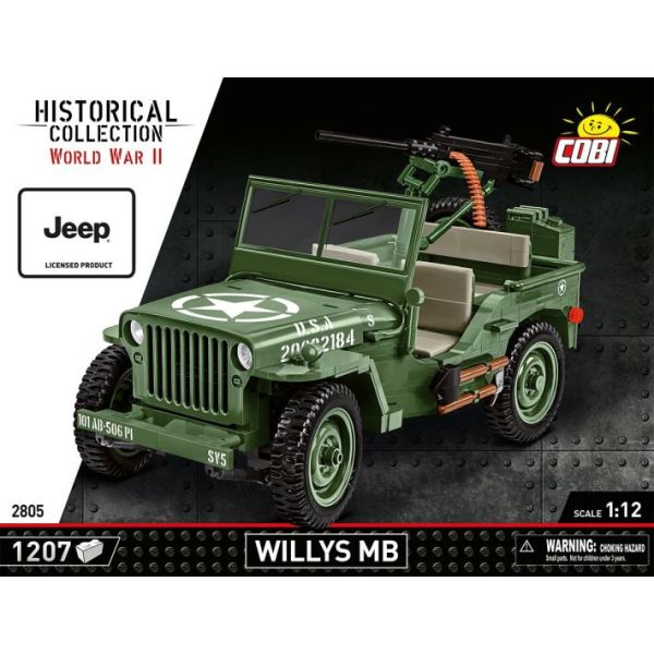 COB2805 - JEEP Willys MB - Edizione esclusiva - 1207 pezzi - 1