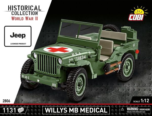 COB2806 - JEEP Willys MB Medico - 1131 pezzi - 1