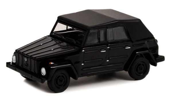 GREEN28110-C - VOLKSWAGEN Cosa tipo 181 1968 nero della serie BLACK BANDIT in blister - 1