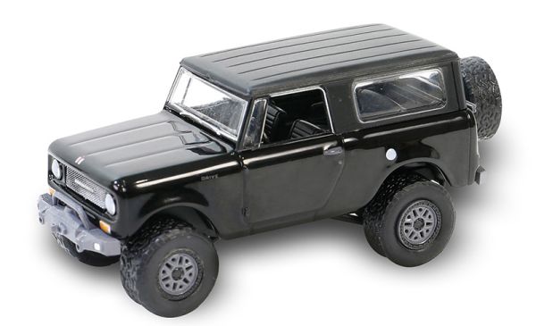 GREEN28150-B - HARVESTER Scout 1969 nero della serie BLACK BANDIT in blister - 1