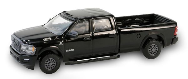 GREEN28150-F-NOIR - RAM 2500 Laramie 2024 nero della serie BLACK BANDIT in blister - 1