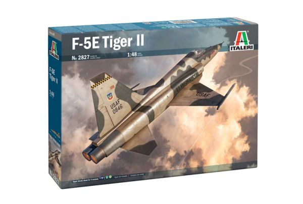 ITA2827 - Aereo da caccia F-5E Tiger II da assemblare e dipingere - 1