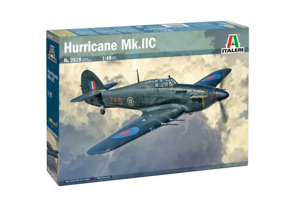 ITA2828 - Assemblaggio e verniciatura dell'aereo HURRICANE Mk.IIC - 1