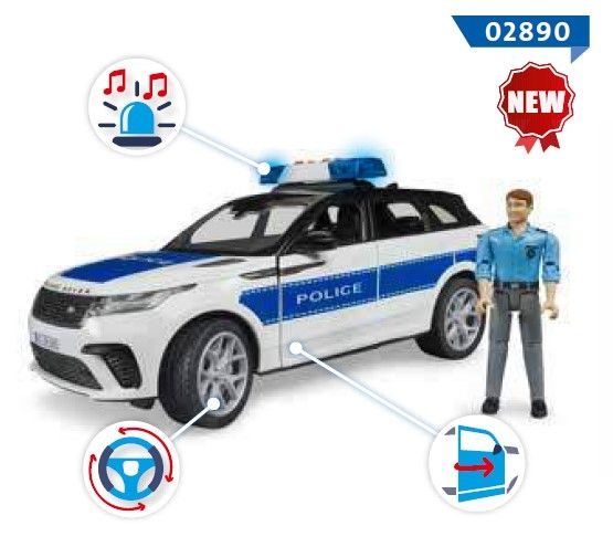 BRU2890 - RANGE ROVER Velar Polizia con poliziotto - 1