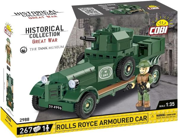 COB2988 - Veicolo militare ROLLS ROYCE Armoured - 267 pezzi - 1