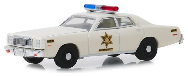 GREEN30110 - PLYMOUTH Fury 1977 Hazzard County Sheriff della serie FURY in blister - 1