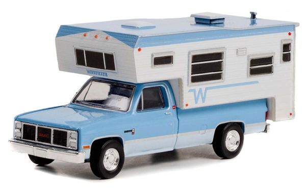 GREEN30338 - Camper GMC Sierra 2500 1985 CAMPER della serie WINNEBAGO in blister - 1